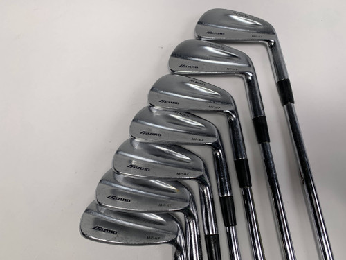 Mizuno MP 67 Iron Set 4-PW True Temper Dynamic Gold R300 Regular Steel Mens RH, 1 of 12