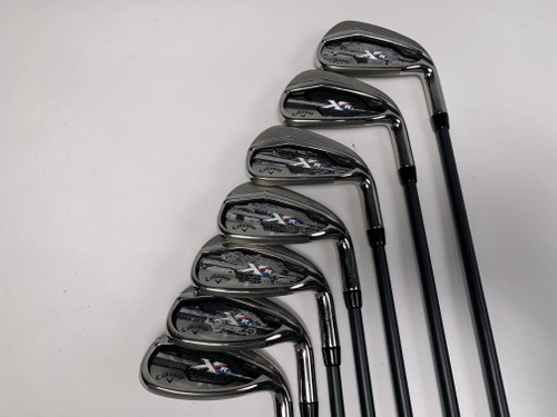 Callaway XR Iron Set 5-PW+AW Project X San Diego 5.5 58g Regular Graphite RH, 1 of 12