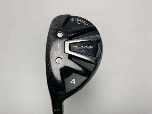 Callaway Rogue X 4 Hybrid 20* Aldila Synergy 60g Regular Graphite Mens LH, 1 of 12