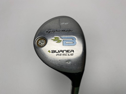 TaylorMade 2008 Burner Rescue 4 Hybrid 22* REAX 50g Ladies Graphite Womens RH, 1 of 12