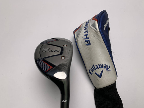 Callaway Big Bertha B21 5 Hybrid 24* RCH 65 Senior Graphite Mens RH HC, 1 of 12