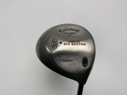 Callaway Big Bertha Warbird Driver 9* Grafalloy ProLite Stiff Graphite Mens RH, 1 of 12