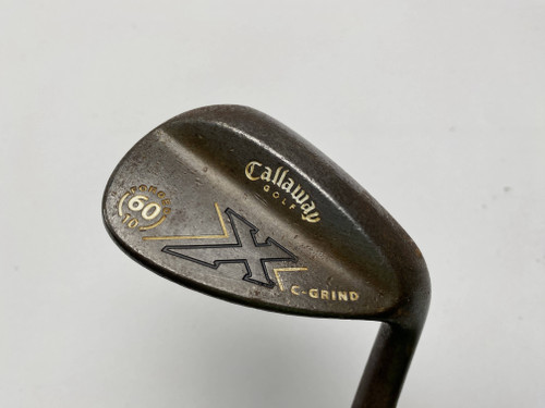 Callaway X Forged Vintage 60* 10 C-Grind True Temper Dynamic Gold Wedge Steel RH, 1 of 12