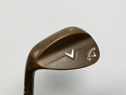 Callaway 2012 Forged Copper Gap Wedge 52* 10 Bounce Wedge Steel Mens LH, 1 of 12