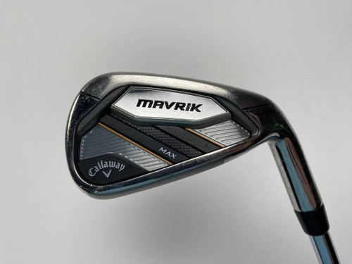 Callaway Mavrik Max Single 7 Iron KBS Max 80g Regular Steel Mens RH, 1 of 12