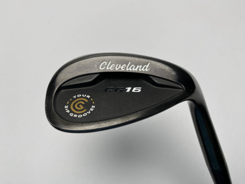 Cleveland CG16 Black Zip Groove 58* 12 Bounce Traction Wedge Steel Mens RH, 1 of 12