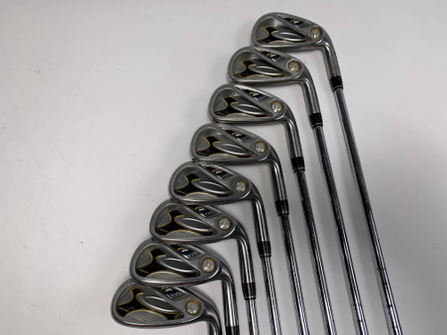 TaylorMade R7 Draw Iron Set 4-PW+SW T-Step 90 Stiff Steel Mens RH, 1 of 12