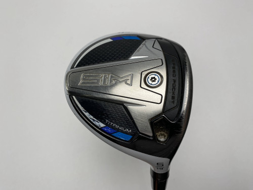 TaylorMade SIM Ti 5 Fairway Wood 19* AutoFlex SF505x Graphite Mens RH, 1 of 12