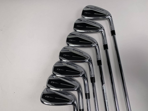 TaylorMade Qi Iron Set 5-PW+AW KBS Max MT 85g Stiff Steel Mens RH, 1 of 12