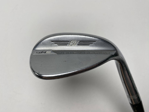 Titleist Vokey SM8 Tour Chrome Lob Wedge LW 58* 10 Bounce S-Grind Wedge Steel RH, 1 of 12