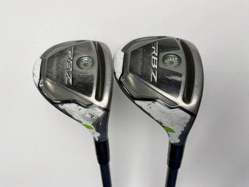 TaylorMade RocketBallz 3 & 4 Hybrid Set 19* 22* 65g Regular Graphite Mens RH, 1 of 12