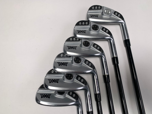 PXG 0311 P GEN5 Chrome Iron Set 6-PW+GW Mitsubishi Chemical MMT 304SS Stiff RH, 1 of 12