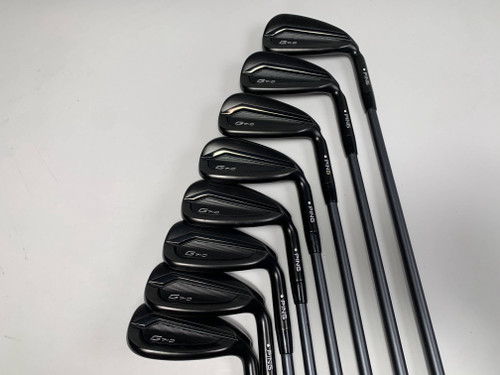 Ping G710 Iron Set 5-PW+GW+SW White Dot CFS Soft Regular Senior Graphite Mens RH, 1 of 12