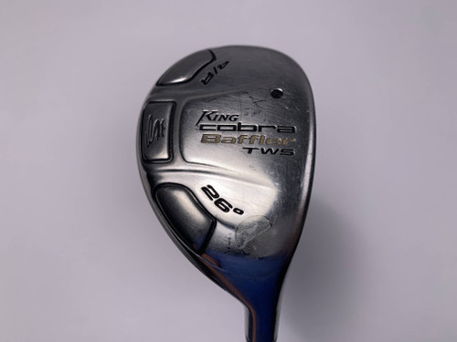 Cobra 2009 Baffler TWS Senior 4 Hybrid 26* Aldila DVS HL Senior Graphite Mens RH, 1 of 12