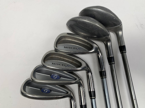 TaylorMade Miscela Iron Set 5-PW+SW (No 8) Miscela Ladies Graphite Womens RH, 1 of 12