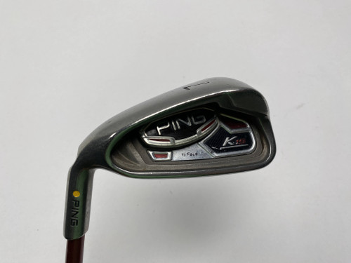 Ping K15 Single 7 Iron Yellow Dot 1.5* Up TFC149 Regular LH Midsize Grip, 1 of 12