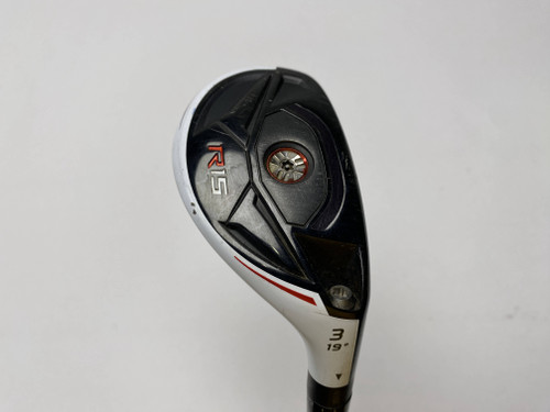 TaylorMade R15 3 Hybrid 19* Fujikura Speeder Evolution Stiff Graphite Mens RH, 1 of 12