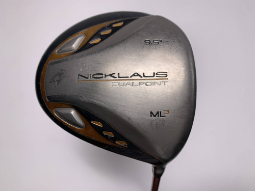 Nicklaus Dualpoint ML3 Driver 9.5* Accra M3 Dymatch 55g Regular Graphite Mens RH, 1 of 12