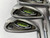 Ping Rapture Iron Set 5-PW+SW Red Dot 1* Flat TFC909 Regular RH Midsize Grip +1", 4 of 12