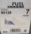 FootJoy FJ Fuel Sport Golf Shoes White Blue Women's SZ 7 (90128), 8 of 12