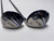 TaylorMade Burner 2008 3 & 5 Fairway Wood Set 15* 18* REAX Senior Mens RH, 1 of 12