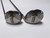 TaylorMade Burner 2008 3 & 5 Fairway Wood Set 15* 18* REAX Senior Mens RH, 2 of 12