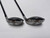 TaylorMade Burner 2008 3 & 5 Fairway Wood Set 15* 18* REAX Senior Mens RH, 5 of 12