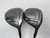 Adams Idea A12 OS 3 & 5 Fairway Wood Set 15* 18* Grafalloy 50g Lite Graphite RH, 1 of 12