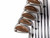 TaylorMade Burner Oversize Iron Set 3-9 Bubble S-90 Stiff Steel Mens RH, 3 of 12