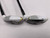 TaylorMade RocketBallz Stage 2 4 & 5 Hybrid Set 22* 25* RocketFuel 45g Ladies RH, 4 of 12
