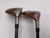 TaylorMade Ti Bubble 3 & 5 Fairway Wood Set 15* 18* Bubble 2 S-90 Mens RH HC, 8 of 12