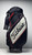 Titleist Display Staff Bag Black/Red/White 6-Way Divide Strap Golf Bag, 1 of 12