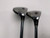 Kasco K2K 2 & 4 Hybrid Set 16* 22* K2K Ladies Graphite Womens RH, 7 of 12