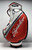 TaylorMade Spider TP Staff Bag White/Red 6-Way Divide No Strap Golf Bag, 1 of 12