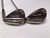 TaylorMade HI-TOE RAW Wedge Set 54* 10 60* 10 KBS Hi-Rev 2.0 Wedge Steel Mens RH, 1 of 12