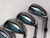 Wilson D9 Iron Set 7-PW+GW Aldila Quaranta 40g Ladies RH Undersize Grips, 2 of 12