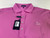 Peter Millar Tailored Fit Quail Hollow Mesh Men's Golf Polo Pink Size XL NEW, 4 of 12
