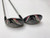 Callaway X Hot 19 Womens 4 & 5 Hybrid Set 22* 25* X Hot 50g Ladies Graphite RH, 1 of 12