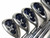 Callaway X-18 Iron Set 3-PW+AW Uniflex Steel Mens RH Midsize Grips, 3 of 12