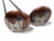 TaylorMade Ti Bubble 2 3 & 5 Fairway Wood Set 15* 18* Bubble 2 R-80 Regular RH, 1 of 12