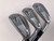 Srixon ZX4 MKII Iron Set 7-9 KBS Max Graphite Iron 55 Senior RH Oversize Grips, 1 of 12