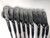 Ping G710 Iron Set 4-PW+GW+SW Black Dot AWT 2.0 Stiff Steel Mens RH, 5 of 12