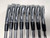 LEFTY Titleist 710 AP2 Iron Set 3-PW KBS Tour Stiff Steel LH +1/2" Midsize Grips, 4 of 12