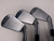 LEFTY Titleist 710 AP2 Iron Set 3-PW KBS Tour Stiff Steel LH +1/2" Midsize Grips, 6 of 12