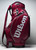 Wilson Staff Tour Staff Bag Red White Black 6-Way Divide Single Strap Golf Bag, 1 of 12
