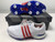 Adidas Tour360 24 Boost Golf Shoes White Red Blue Men's SZ 9.5 (IE3370), 1 of 12