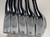 Titleist T350 2023 Iron Set 7-PW+AW Fubuki MV Series 50g Senior Graphite Mens RH, 5 of 12
