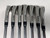 LEFTY Wilson Dynapwr Iron Set 4-PW KBS Max Ultralite Stiff Steel Mens LH, 4 of 12