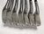 LEFTY Wilson Dynapwr Iron Set 4-PW KBS Max Ultralite Stiff Steel Mens LH, 5 of 12