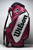Wilson Tour Staff Bag Red 6-Way Divide Single Strap Golf Bag, 1 of 12